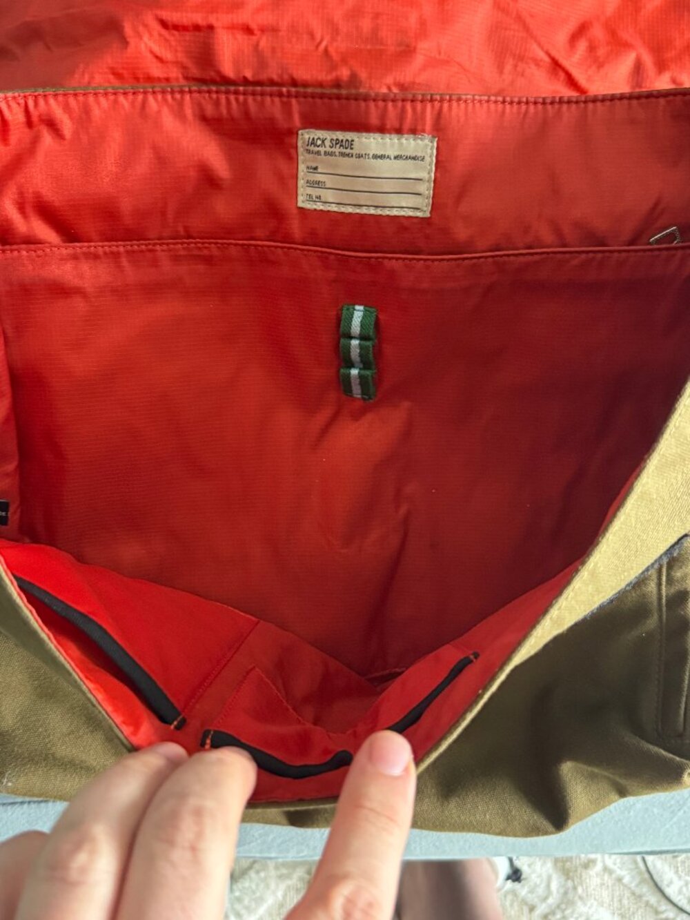 Jack Spade Messenger Bag - Picture 4 of 5